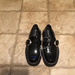 New circus by Sam elderman black loafers size 5
